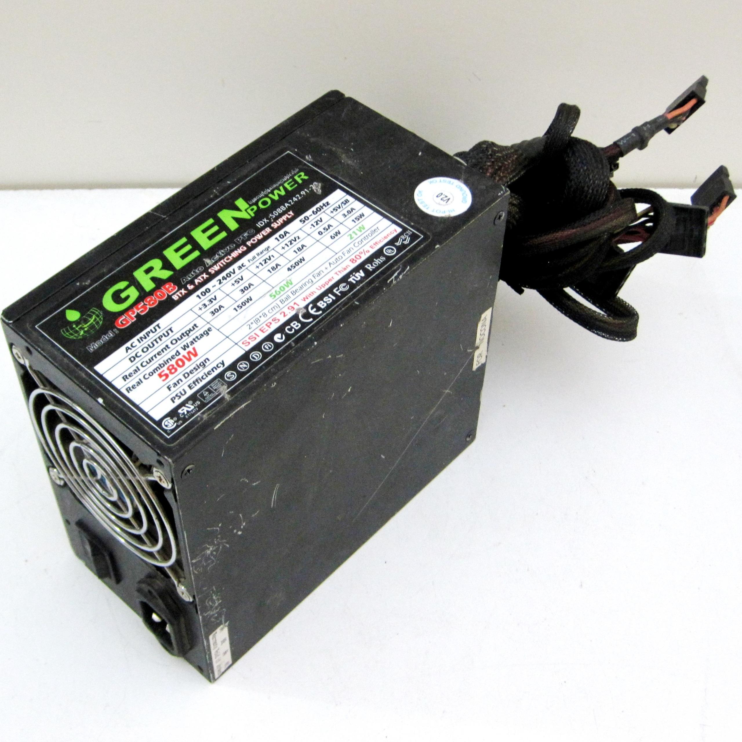 پاور گرین GREEN GP580B سالم، پلمپ فابریک