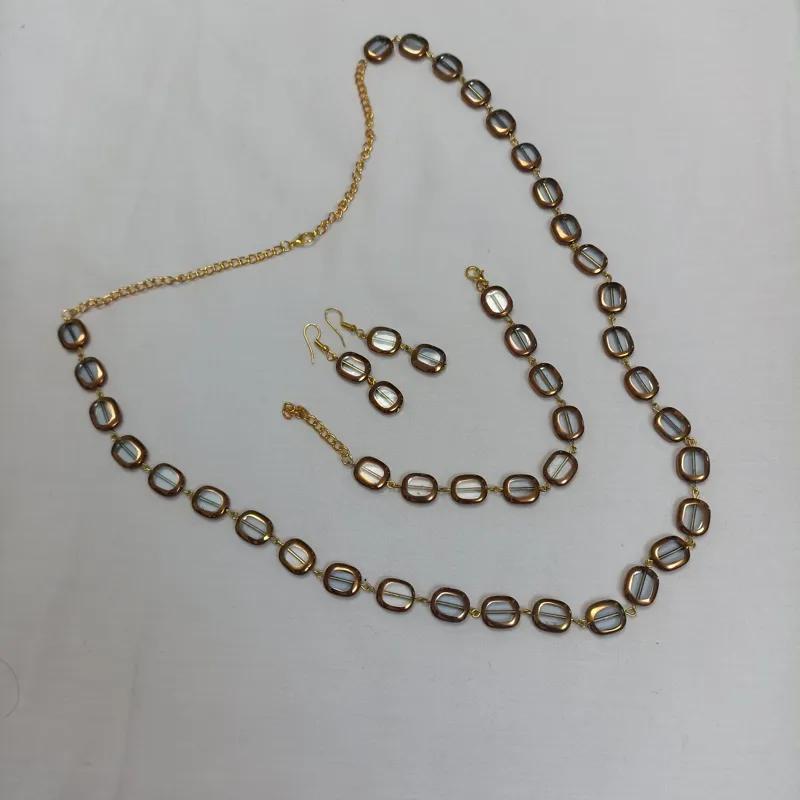 ست کامل (طرح) گردنبند و دست بند و گوشواره