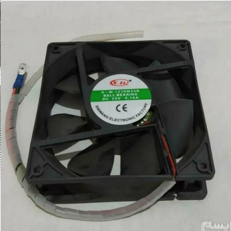 فن بسیار قوی 24ولت دارای سیستم ball bearing