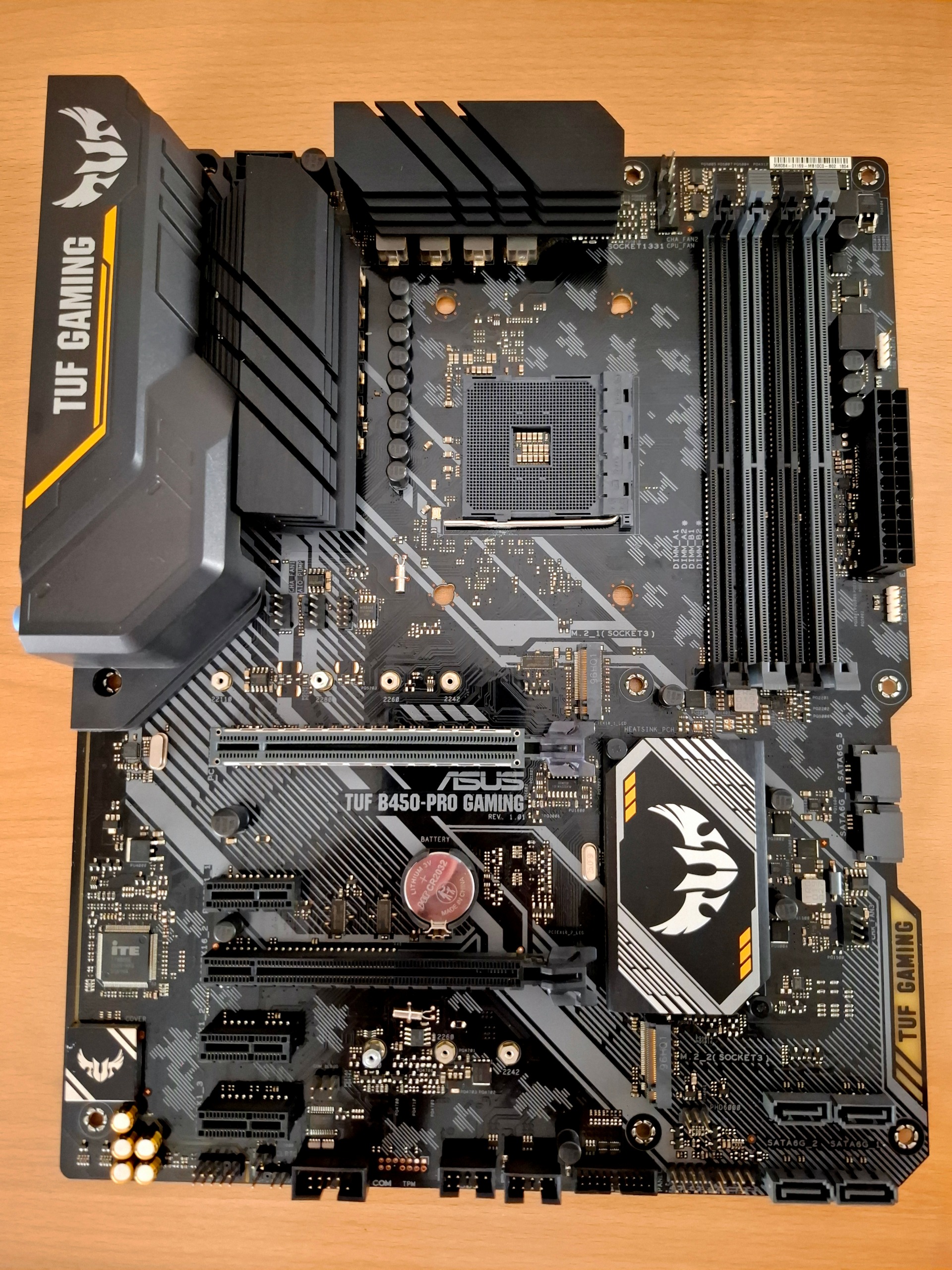 مادربرد Asus TUF B450 PRO Gaming قابلیت 2 عدد M2