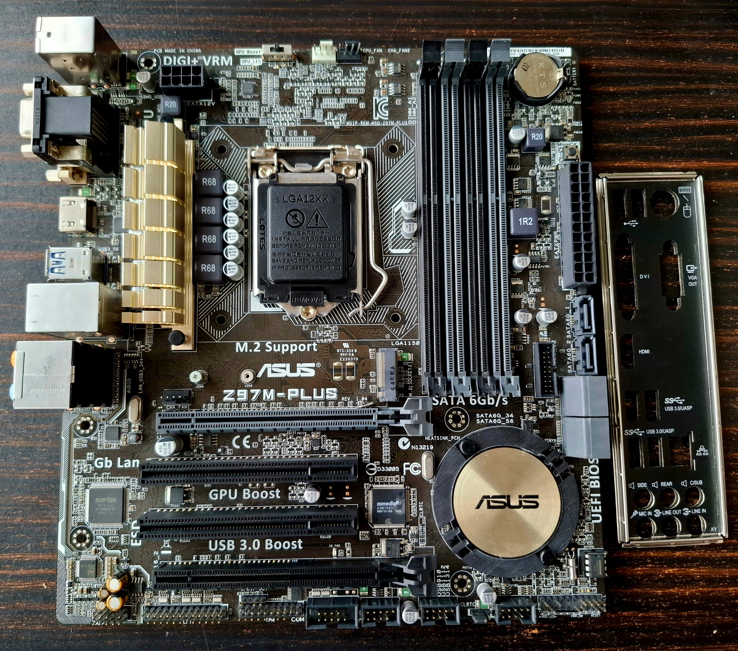 مادربرد ASUS Z97M-Plus با قابلیت M2