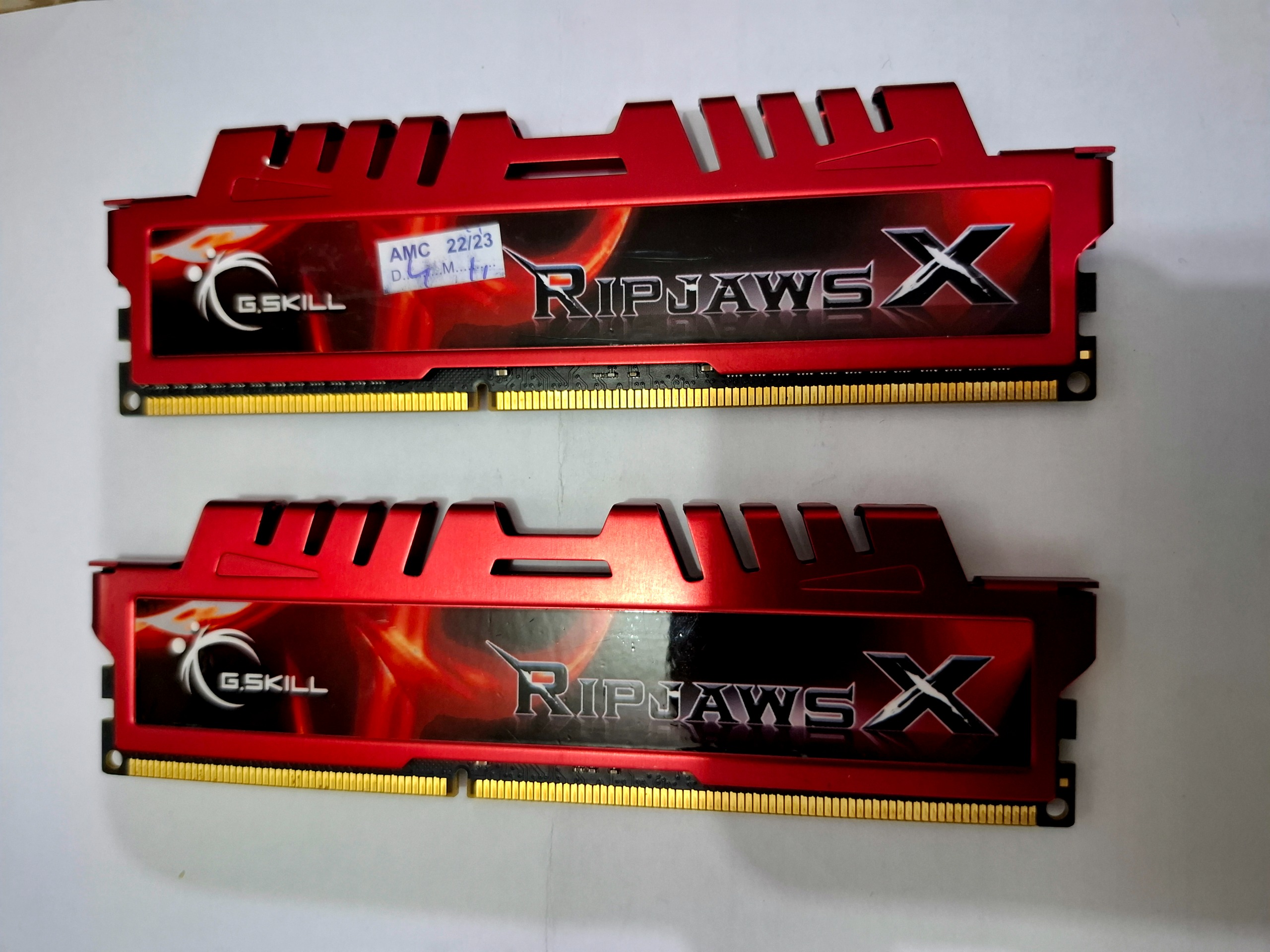 2 عدد رم DDR3 GSkill Ripjaws 1866 4G
