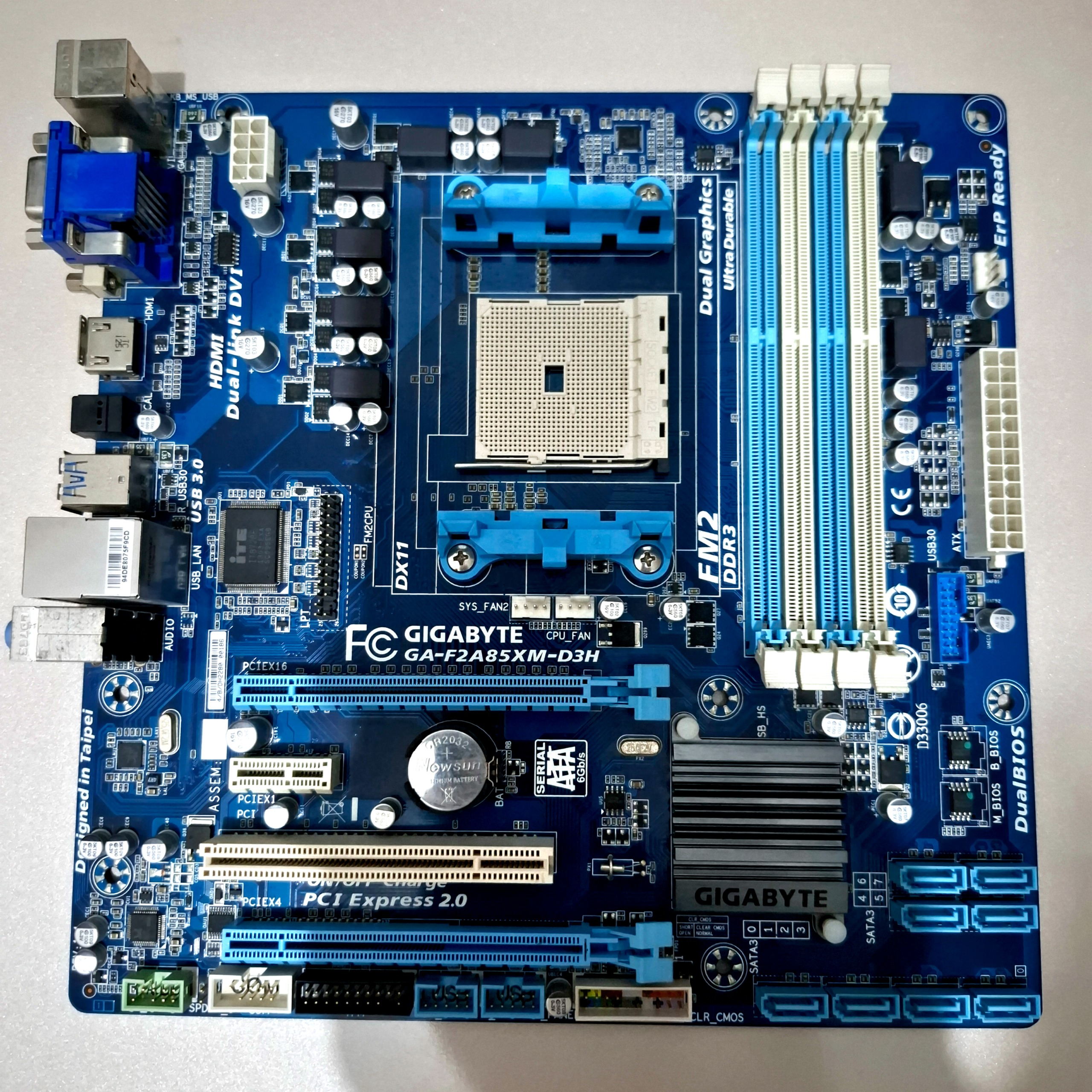 مادربرد Gigabyte 85XM-D3H سوکت FM2