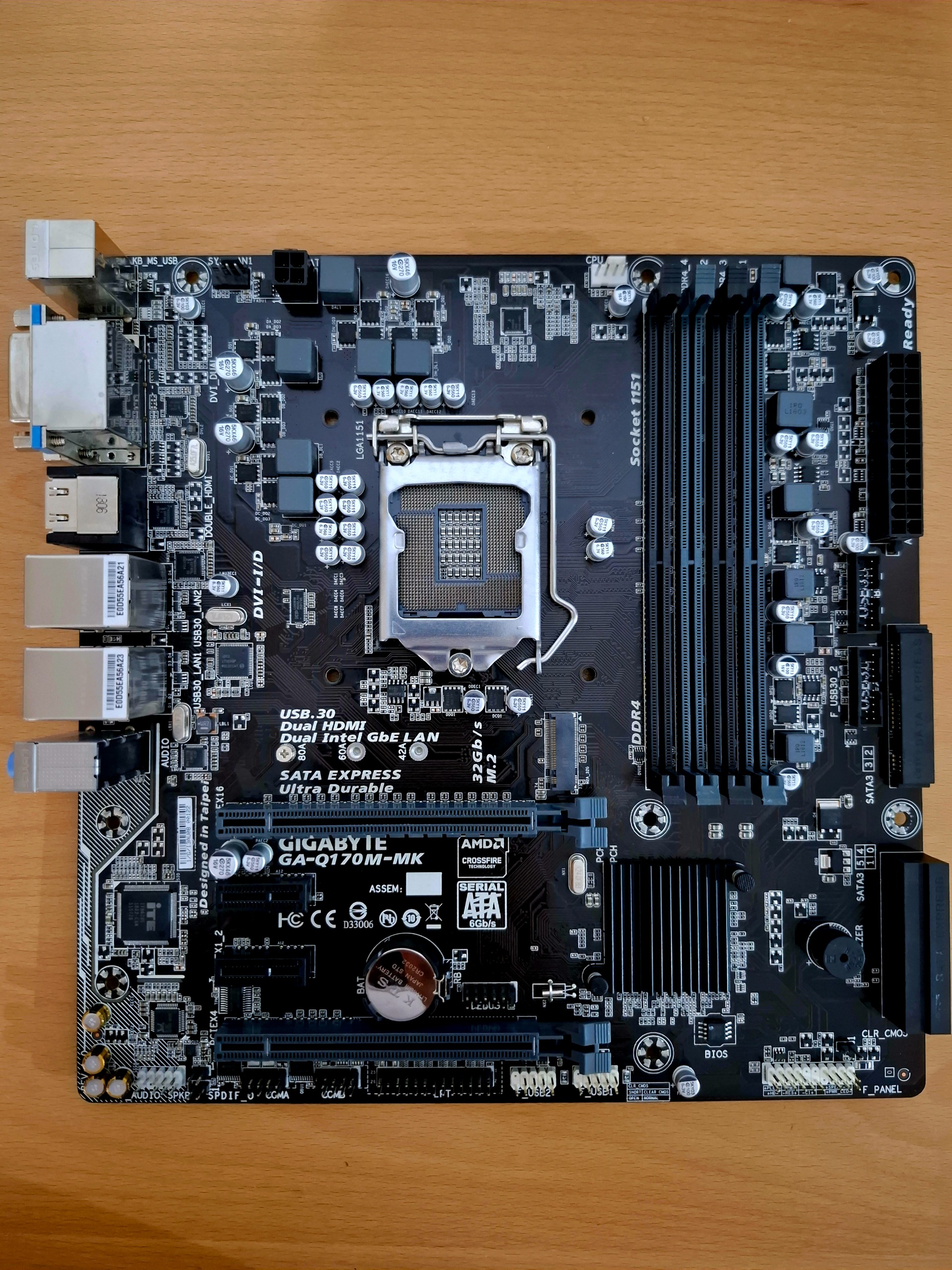 مادربرد Gigabyte Q170M M2