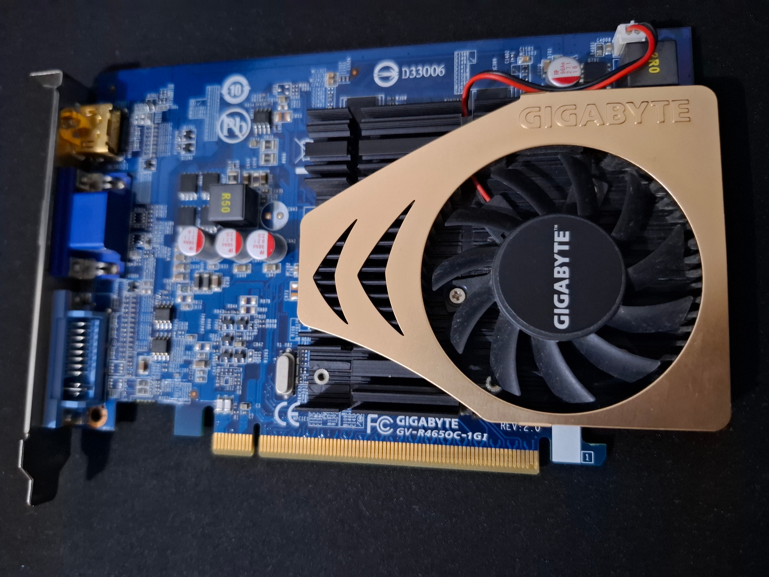 کارت گرافیک Gigabyte HD 4650 OC 1G 128Bit