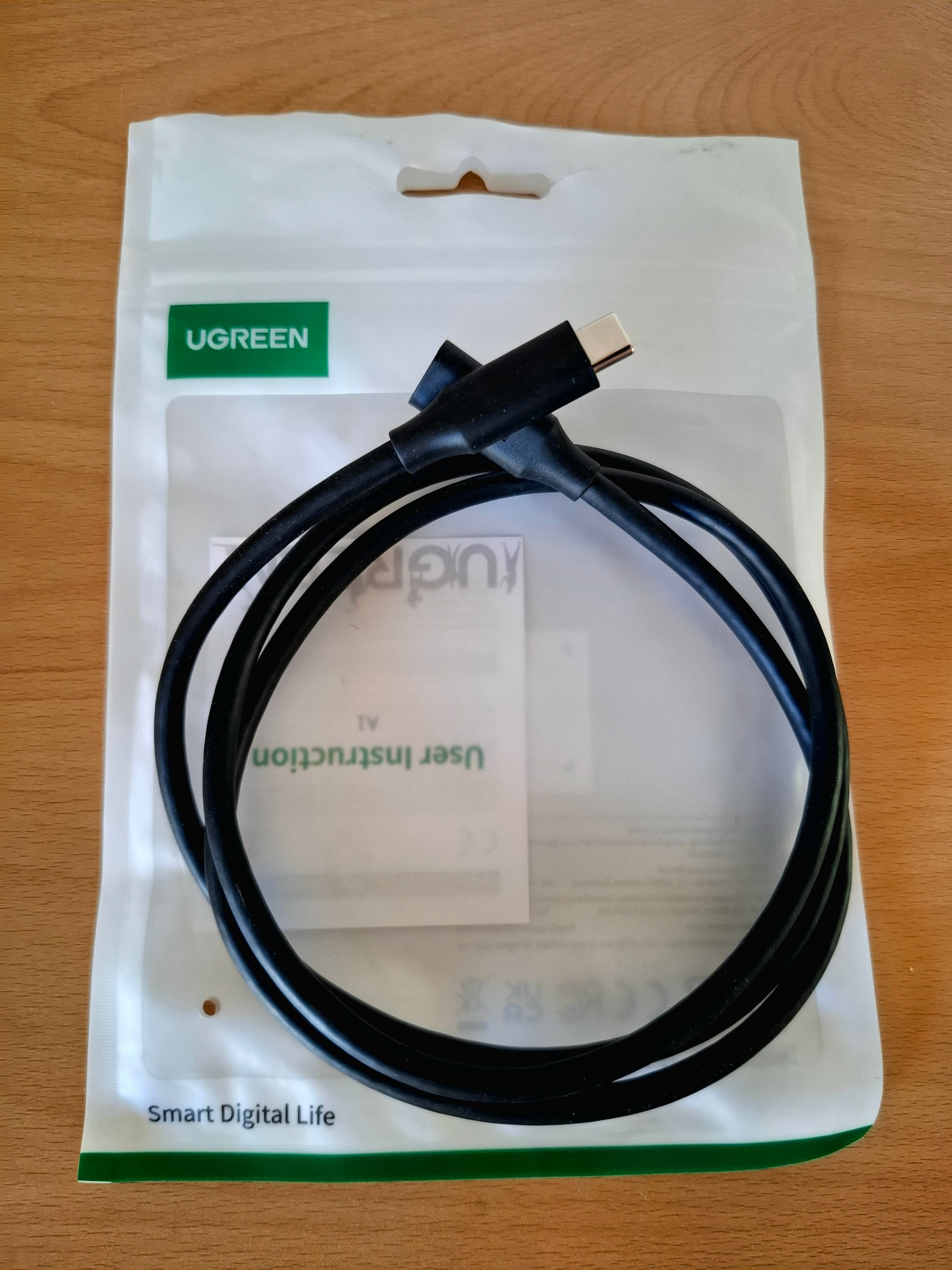 کابل افزایشی Type C یوگرین Ugreen