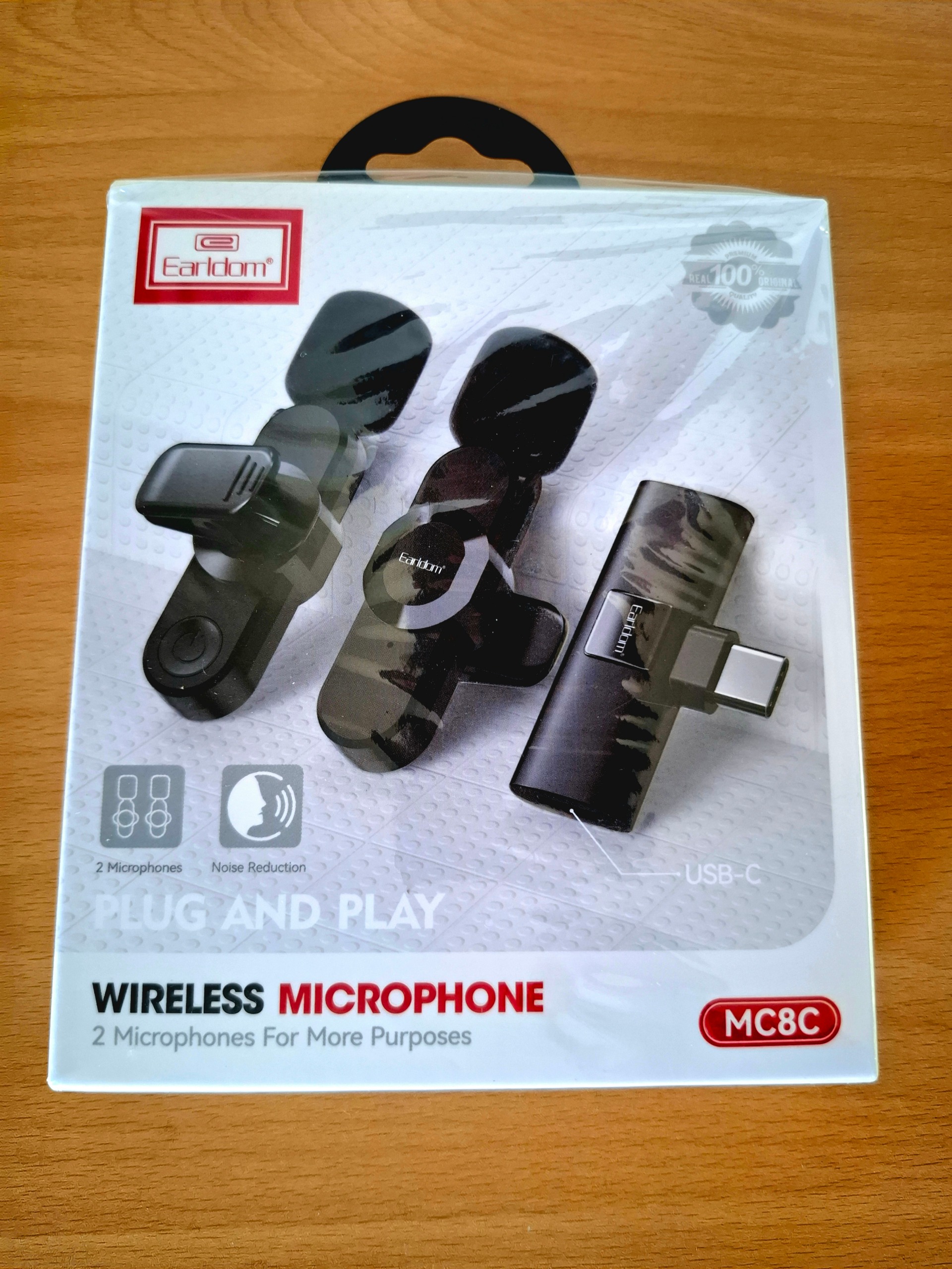 میکروفون وایرلس Earldom دو کاربره