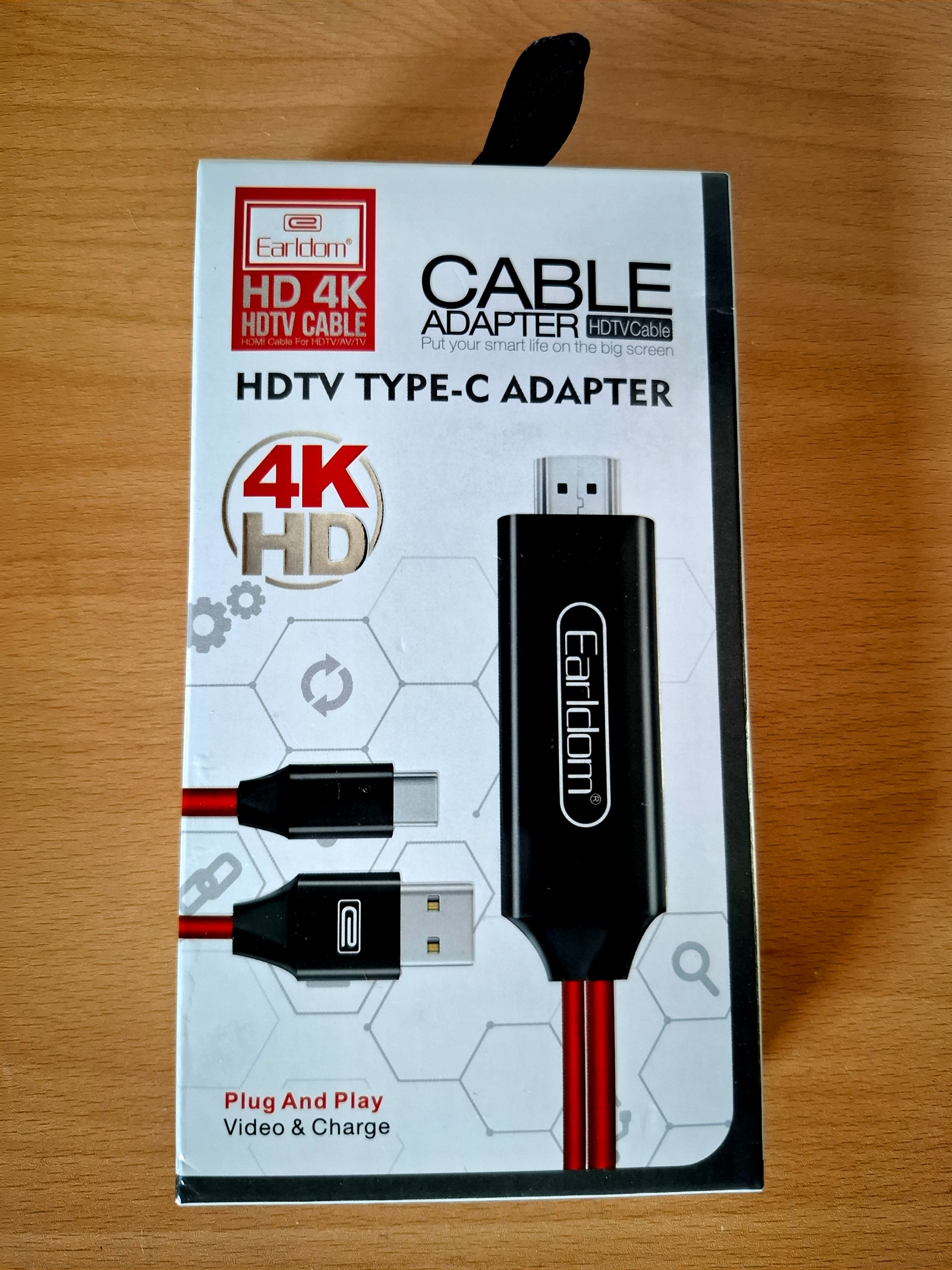 کابل اتصال Type C به HDMI