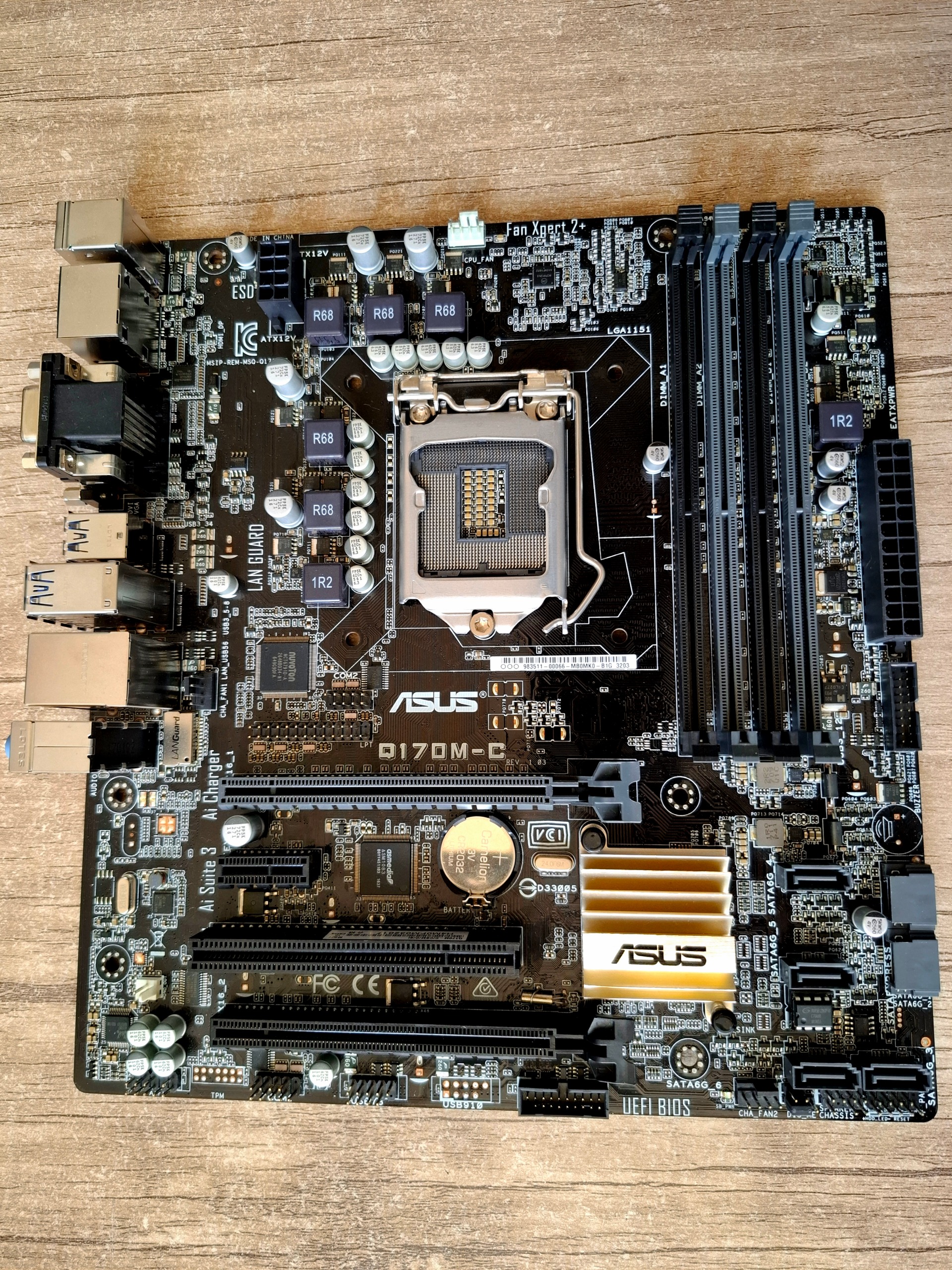 مادربرد Asus Q170