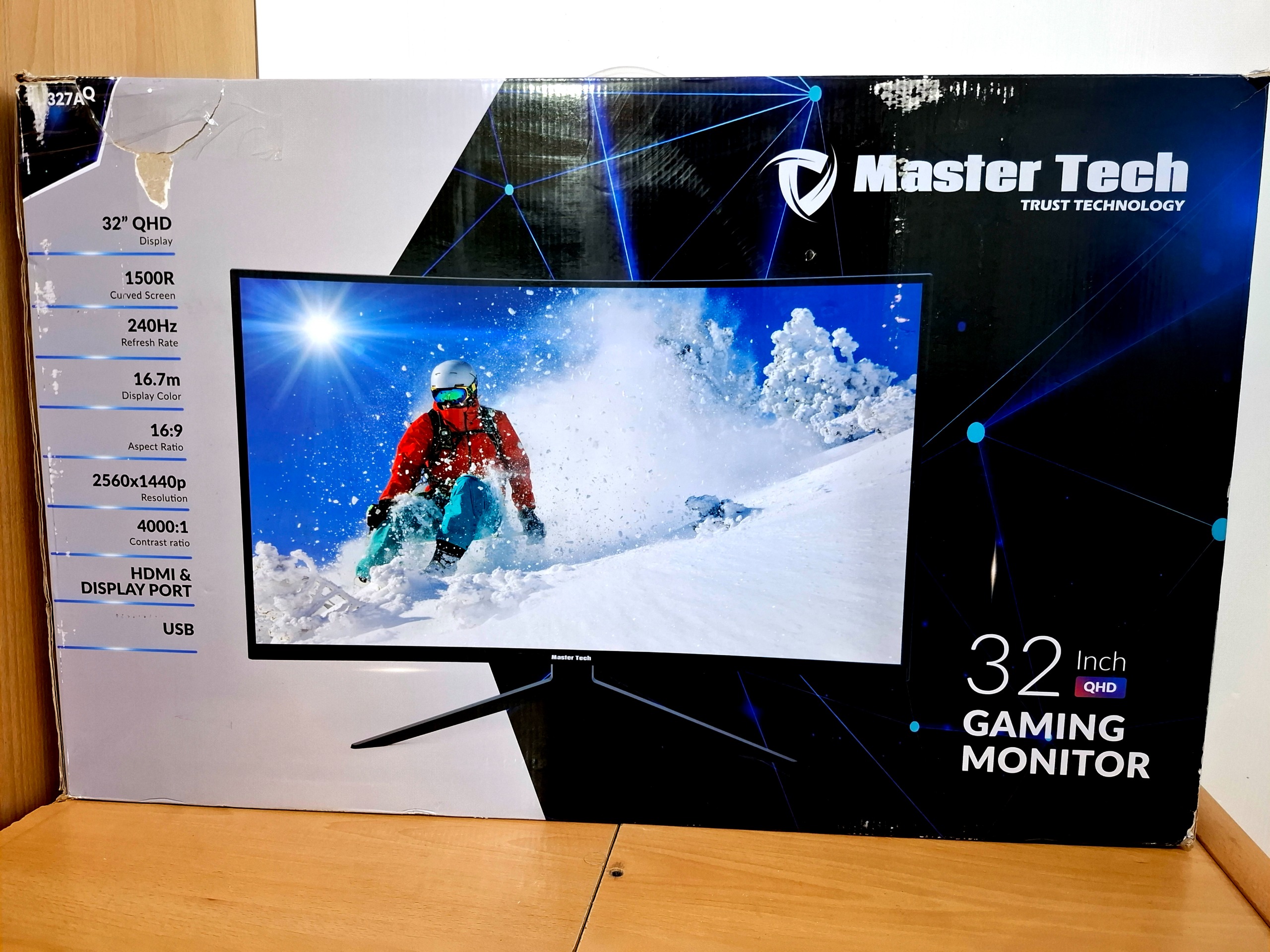 مانیتور گیمینگ 32 اینچ Mastertech PG327AQ 240Hz