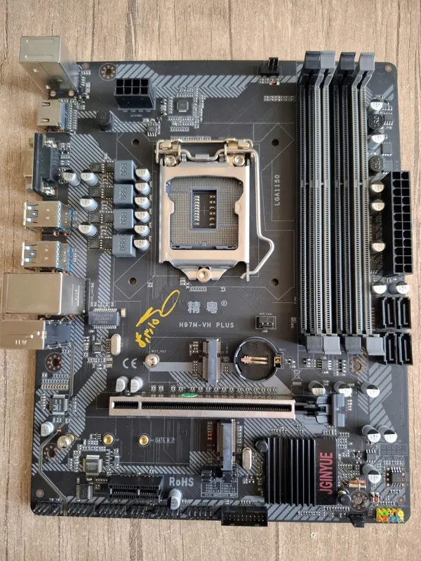 مادربرد H97M-VH Plus با قابلیت نصب M2 و WiFi