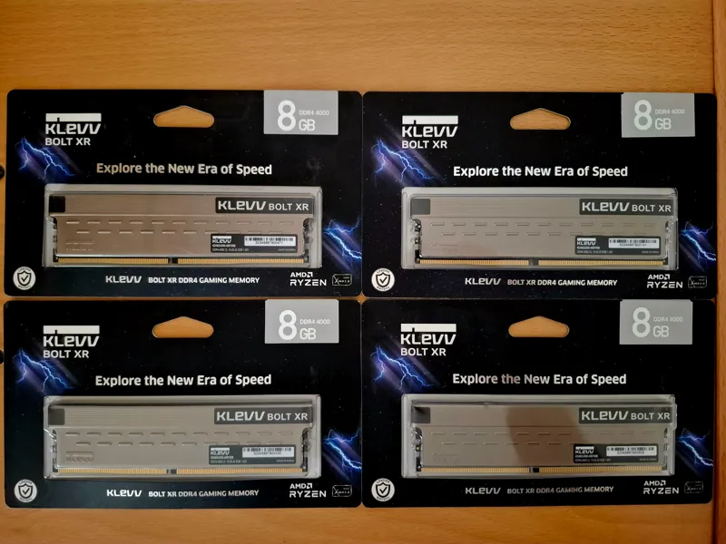 2 عدد رم 8 گیگ سرعت 4000 کلو DDR4