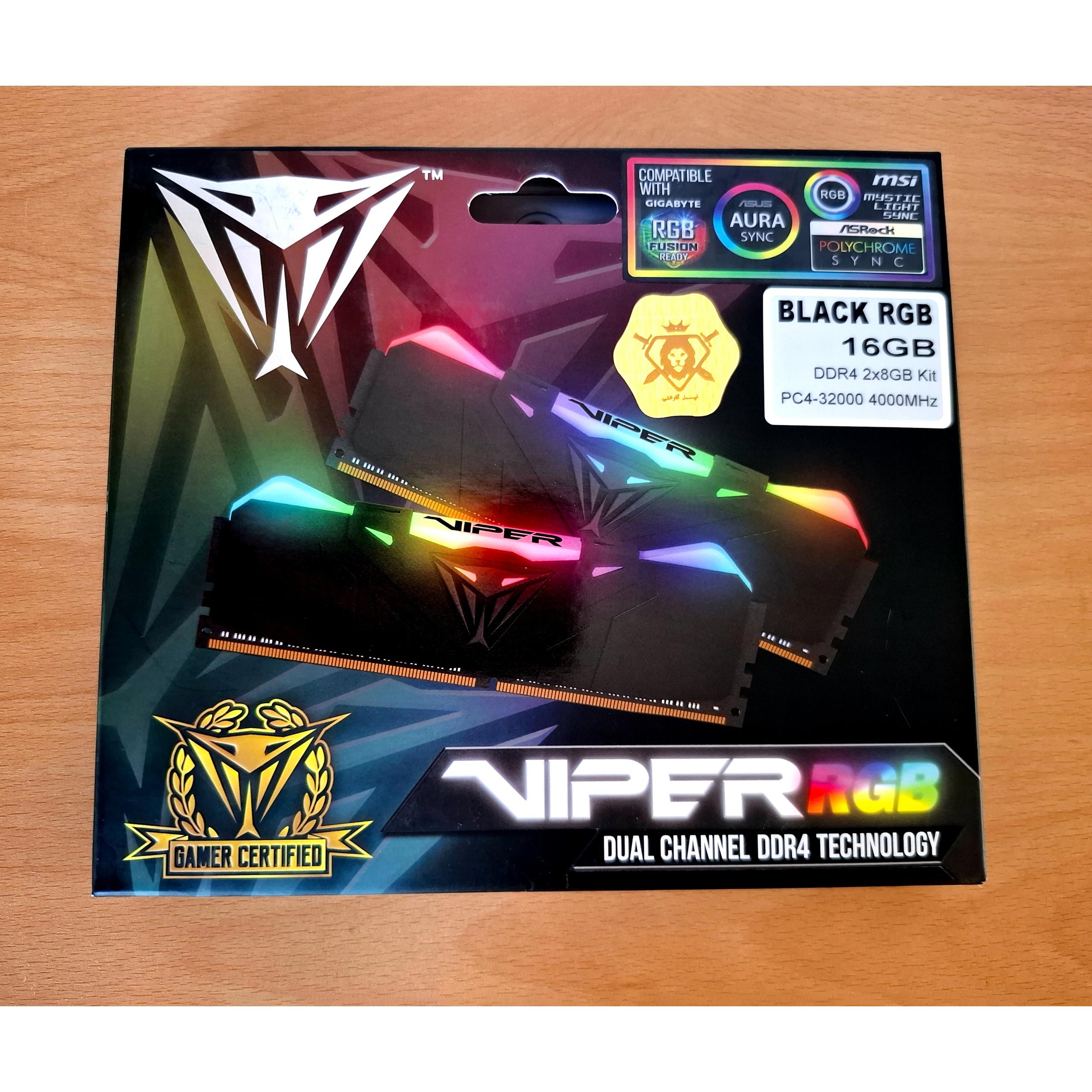 رم DDR4 Viper 2×8G 4000