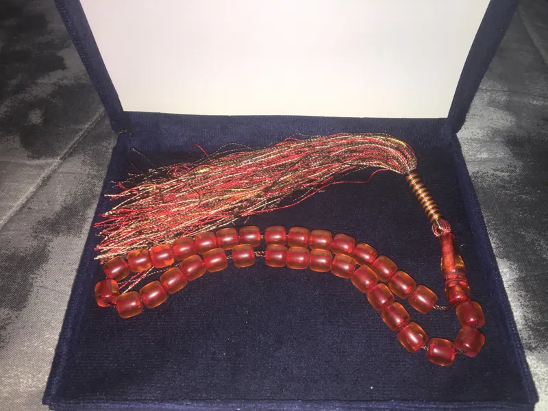 تسبیح 33دانه سندلوس نارنجی