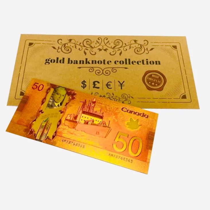 اسکناس تزئینی و کلکسیونی 50 دلار کانادا
