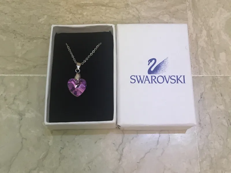 گردنبند و آویز سواروسکی کد 002675