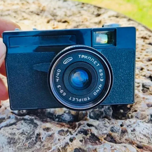 دوربین قدیمی کلکسیونی روسی همراه باهدیه