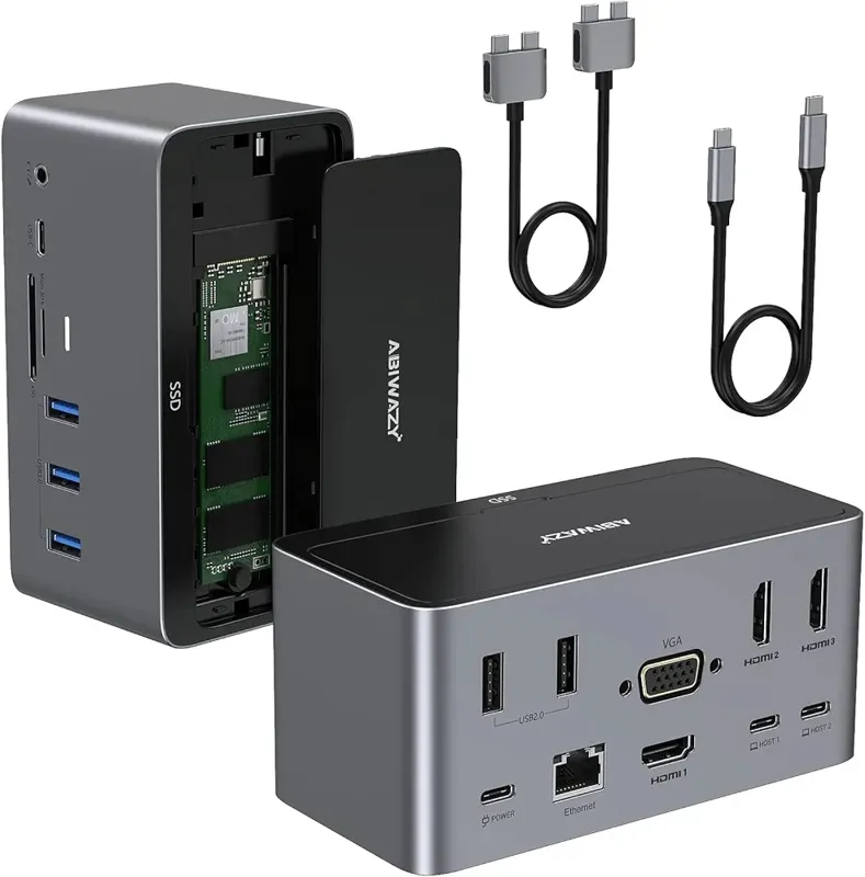 داک استیشن 18in1 USB C Docking