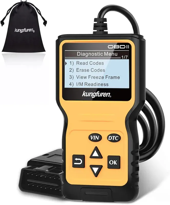 دیاگ حرفه ای خودرو برند Kungfuren مدل OBD2