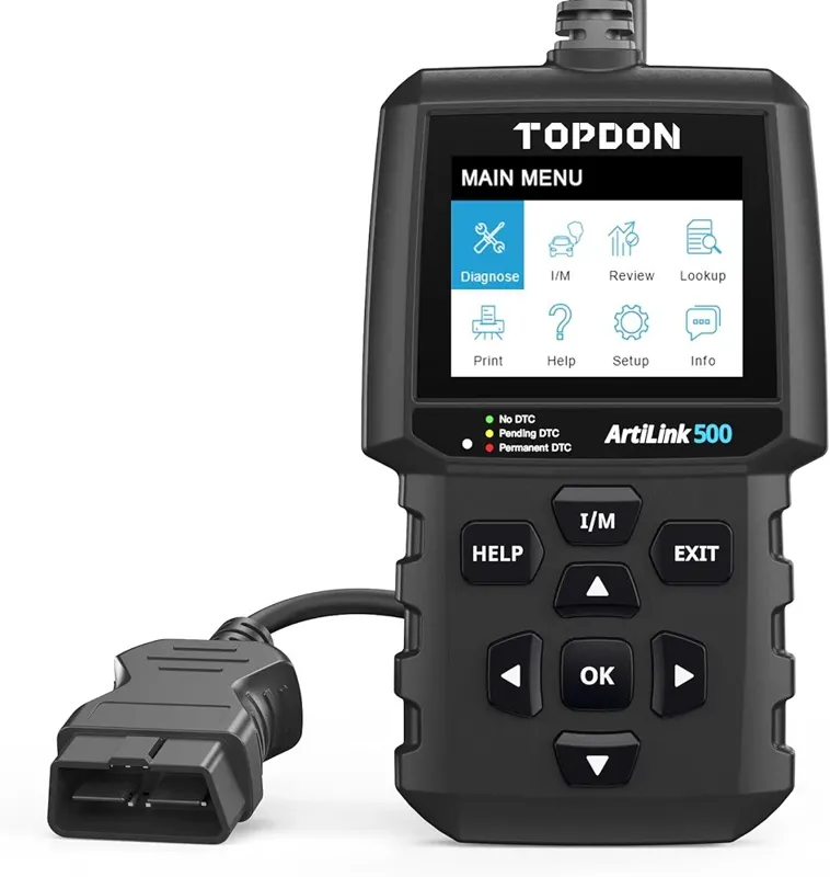 دیاگ حرفه ای خودرو برند TOPDON مدل ArtiLink500