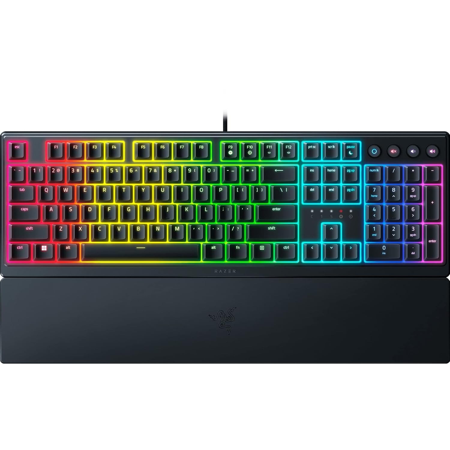 کیبورد گیمینگ ریزر مدل ORNATA V3 RGB(آلمانی)