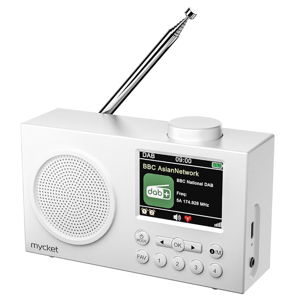 رادیو دیجیتال بلوتوثی قابل حمل مدل HS-d009