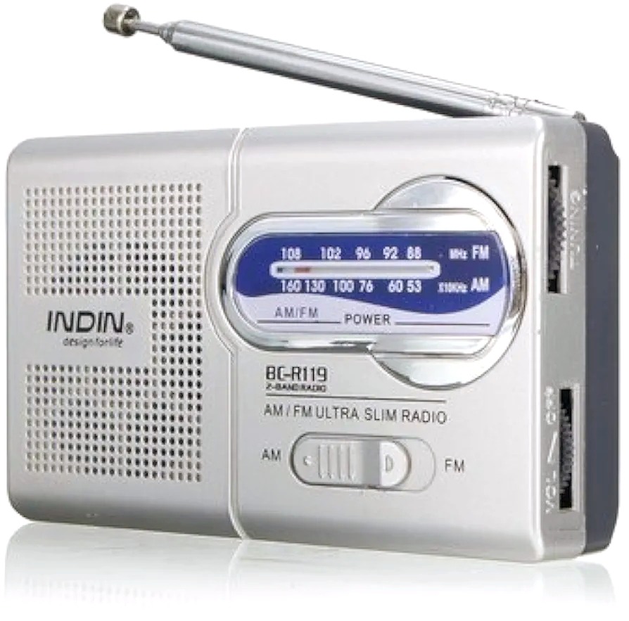 رادیو مینی INDIN مدل BC-R119 AM/FM