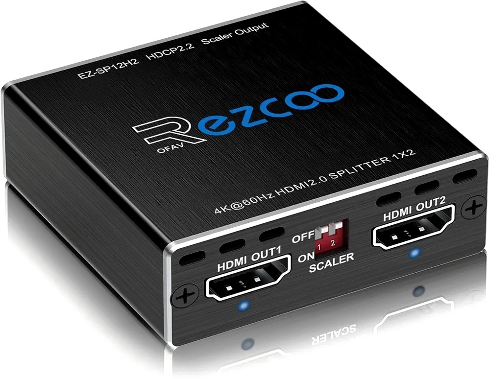 اسپلیتر HDMI یک به دو ROFAVEZCO 4k 60Hz