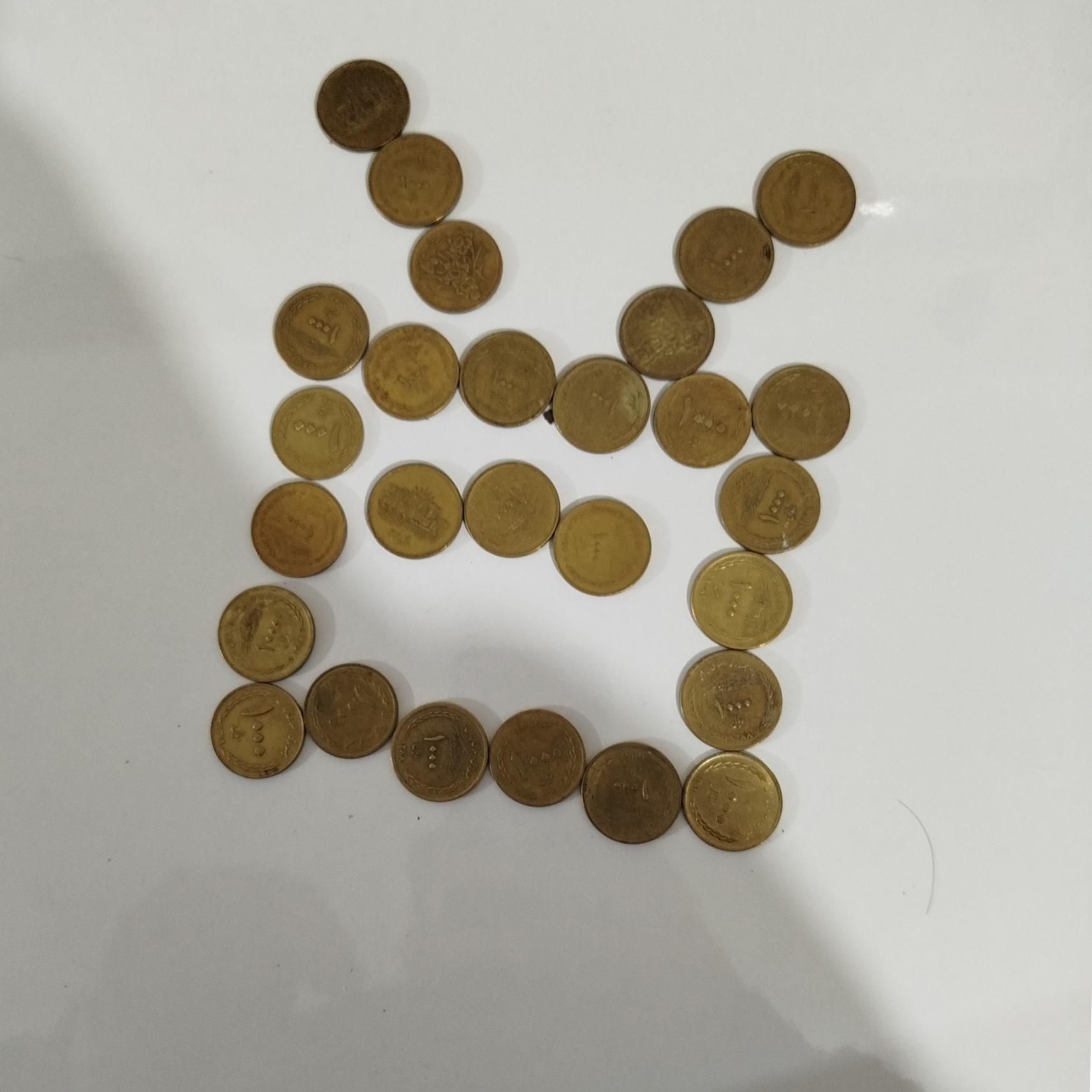 27 عدد سکه 100 تومانی قدیمی