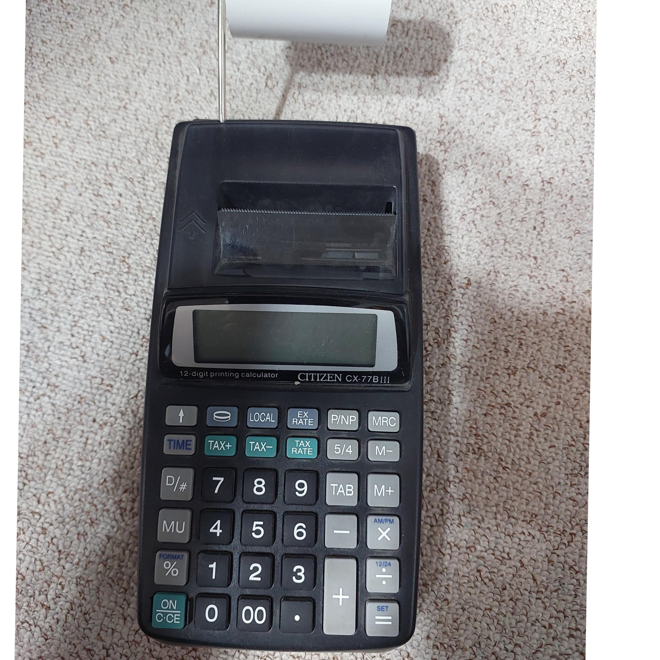 ماشین حساب نواری کوچیک