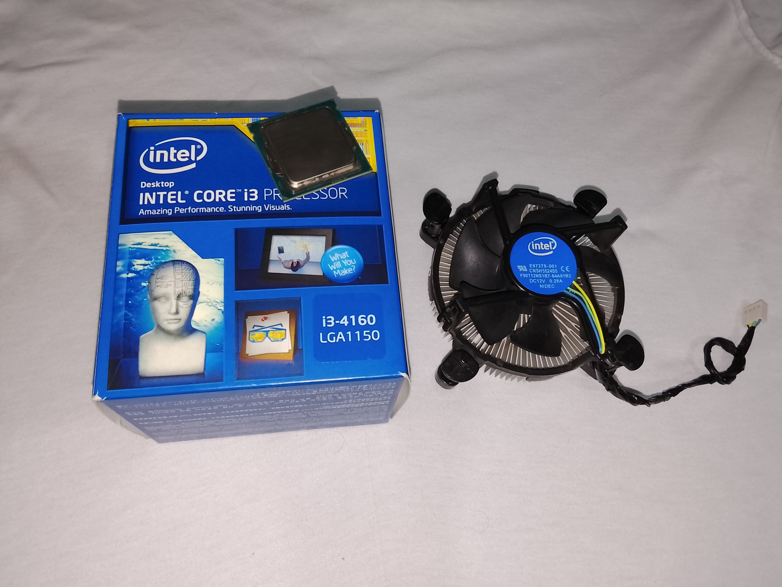 intel Core i3 4160 با جعبه و فن