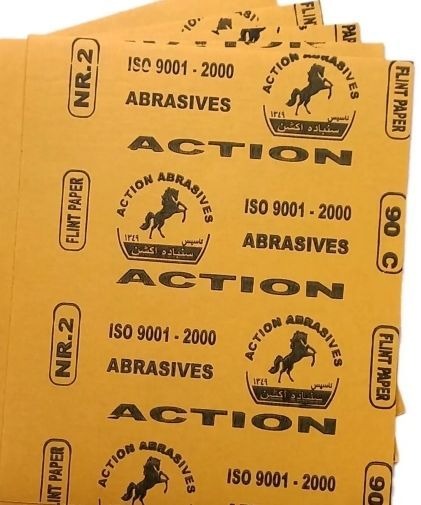 سنباده برند اکشن بسته 50عددی گرید 80