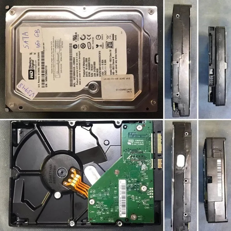 هارد فرمت شده و کاملا سالم (ردیف V3748)