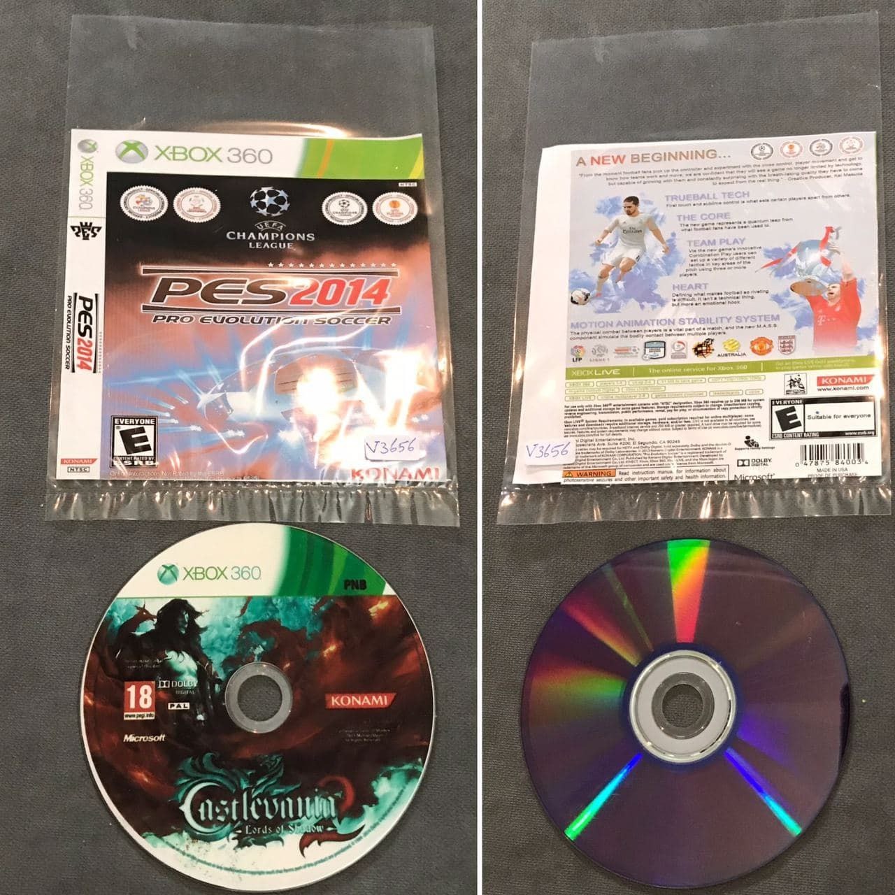 XBOX 360 (بازی CASTLEVANIA ردیف V3656)