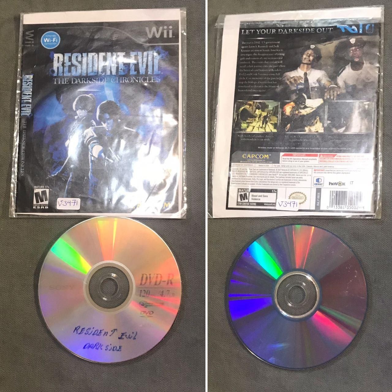 Wii (بازی RESIDENT EVIL ردیف V3471)