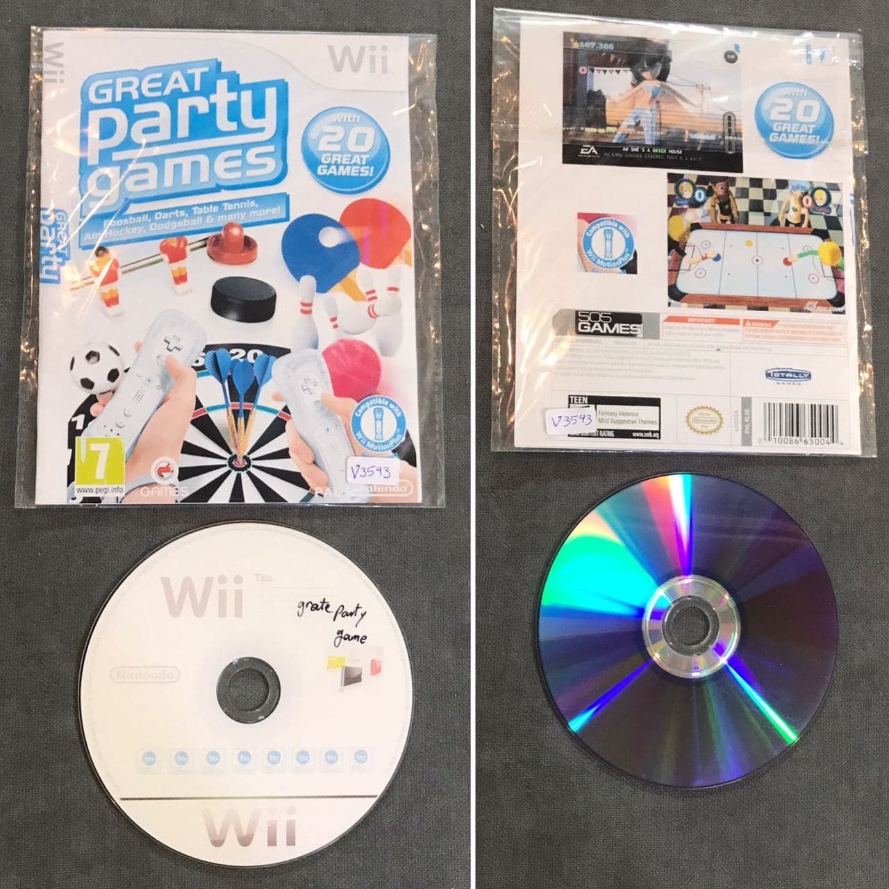 Wii (بازی GREAT PARTY GAMES ردیف V3543)