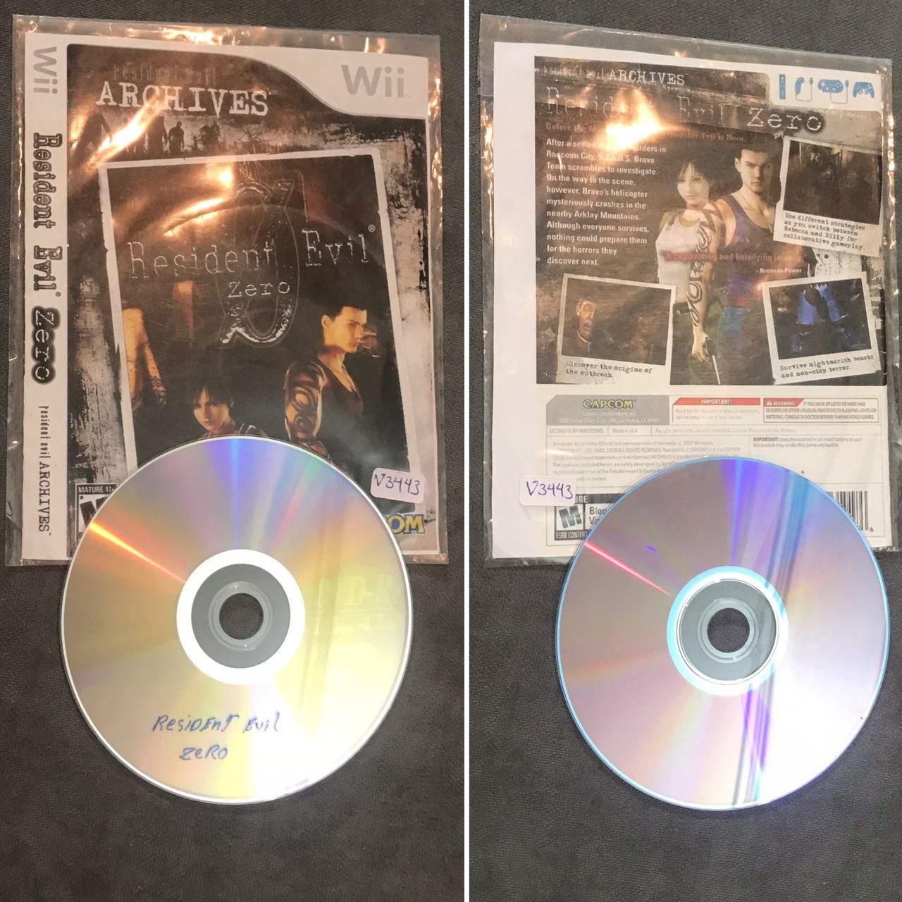 Wii (بازی RESIDENT EVIL ZERO ردیف V3443)
