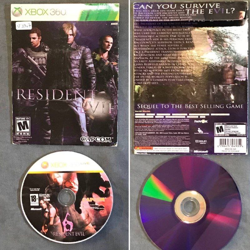 XBOX 360 (بازی RESIDENT EVIL ردیف V3907)