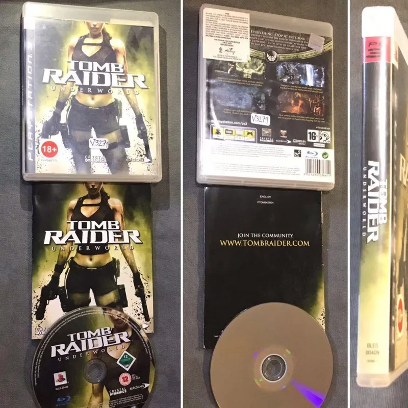 PS3 (دیسک بازی TOMB RAIDER UNDERWORLD ردیف V3279)