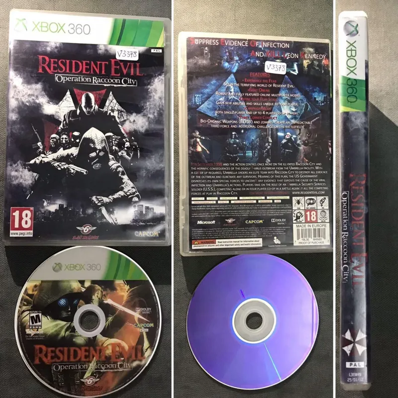XBOX 360 (بازی RESIDENT EVIL ردیف V3378)
