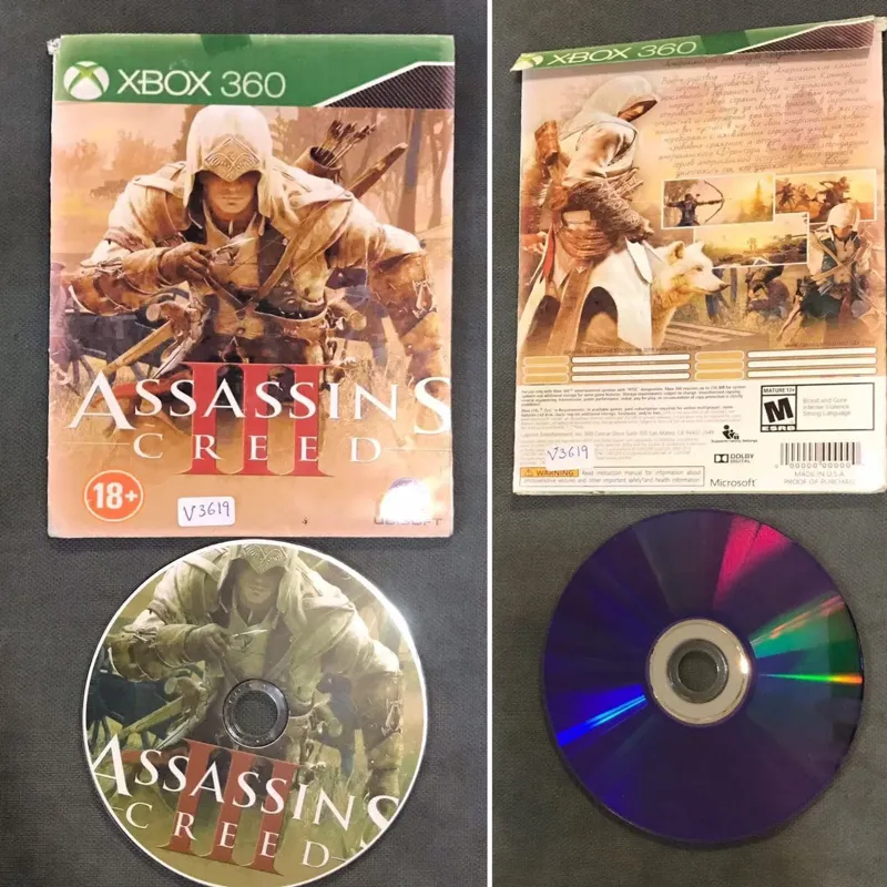 XBOX 360 (بازی ASSASSINS CREED ردیف V3619)