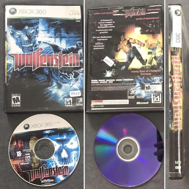 XBOX 360 (بازی WOLFENSTEIN ردیف V3425)