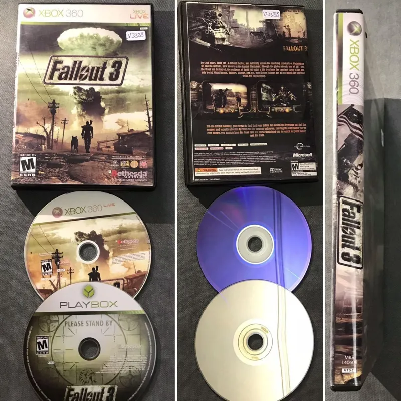 XBOX 360 (بازی FALLOUT 3 ردیف V3388)