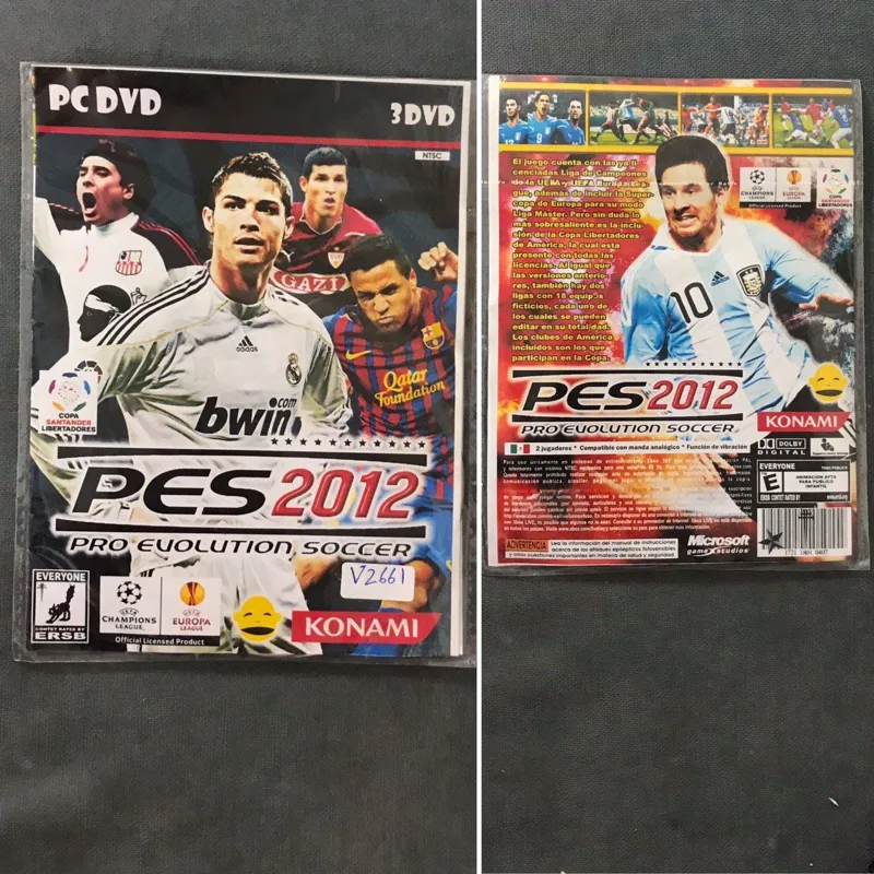 بازی کامپیوتر (بازی PES2012 ردیف V2661)