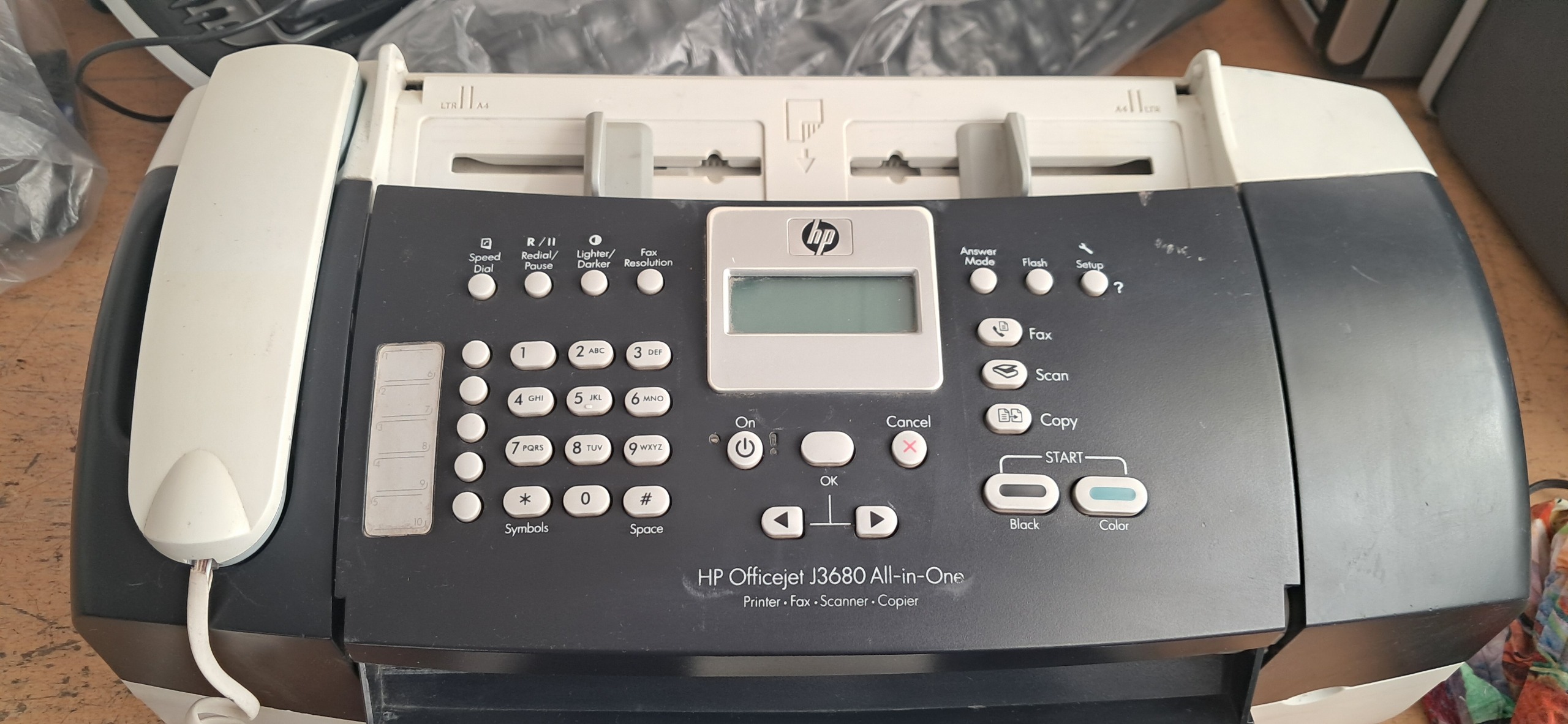 چاپگر جوهر افشان hp j3680