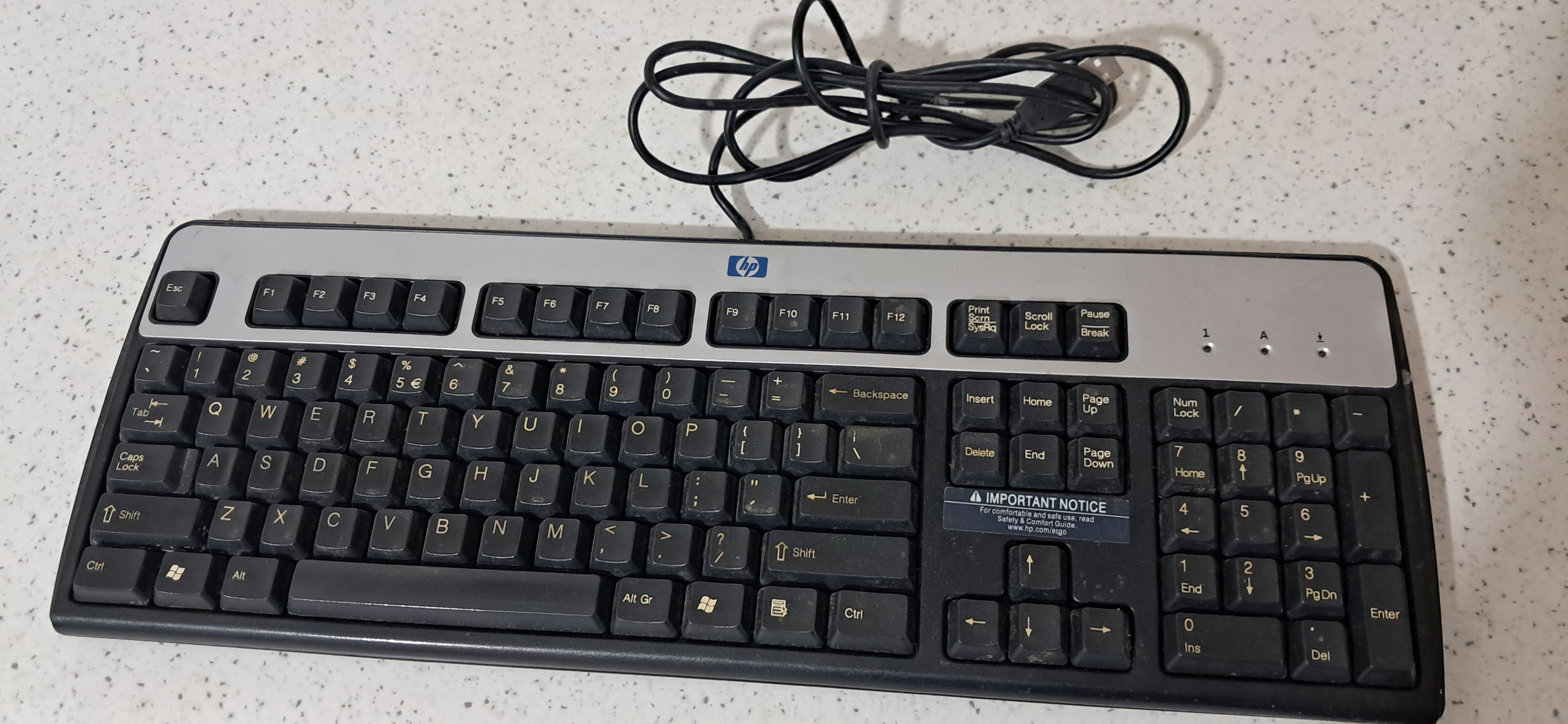 کیبورد اصلی HP SK2885