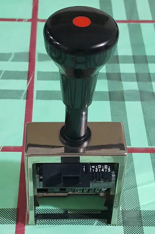 مهر اتوماتیک شماره زن اعداد انگلیسی مارک رینر