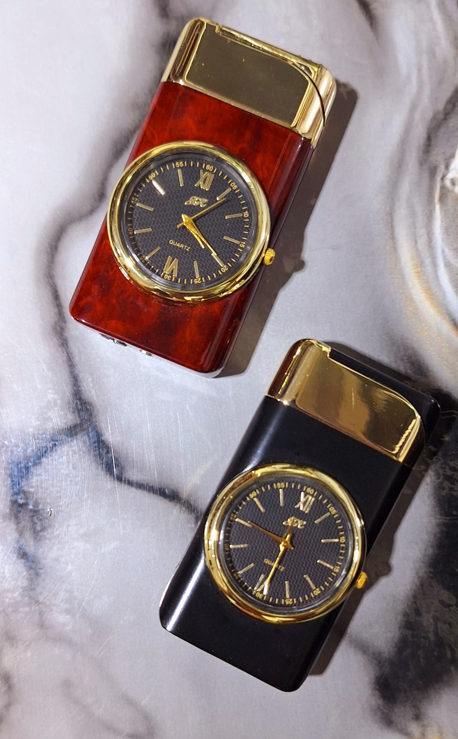 فندک دو برنالدی ساعت دار