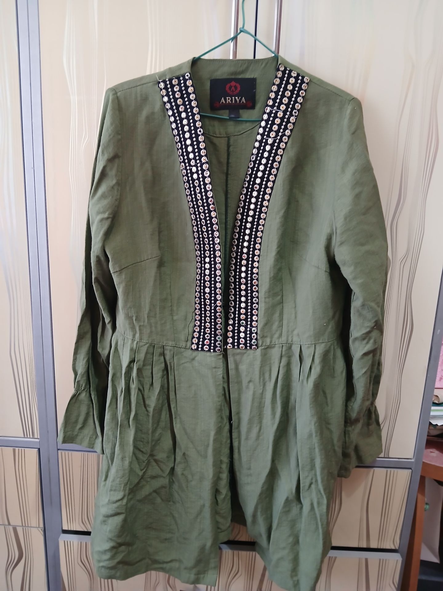 مانتو کارشده نخی