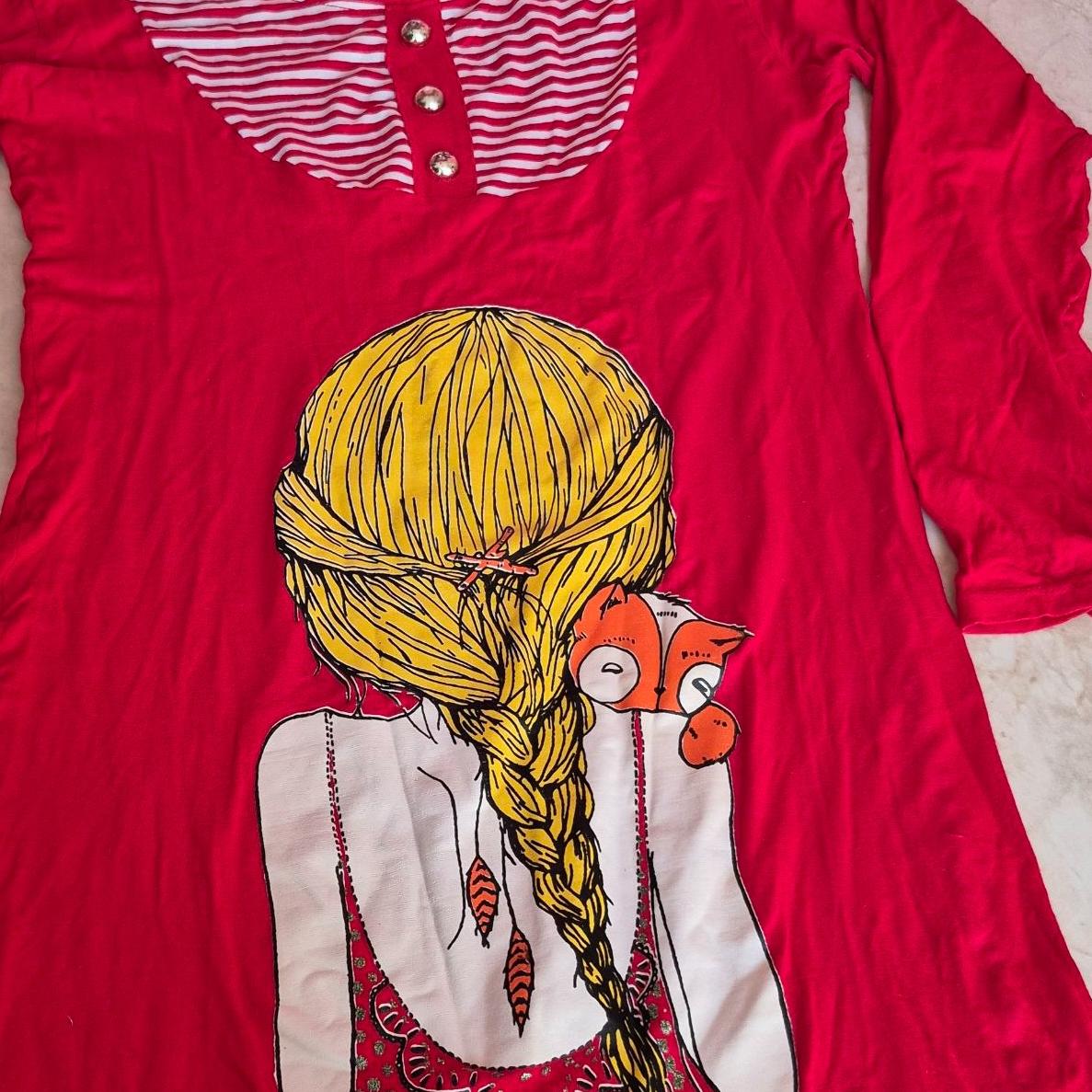 تونیک دخترانه نخی